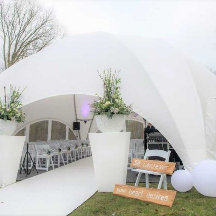 dome marquee hire by event marquees | © event marquees