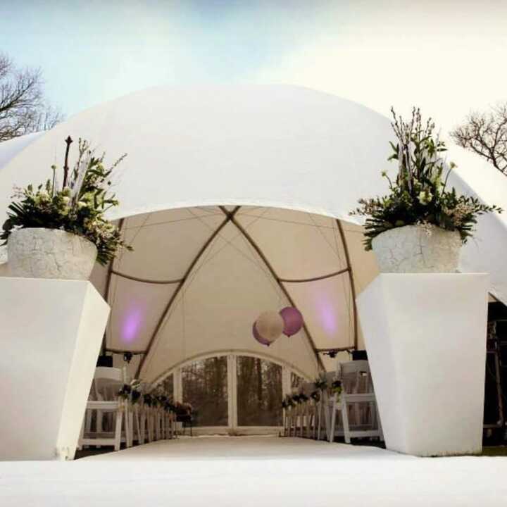Wedding Dome Marquee Hire by Event Marquees | © Event Marquees