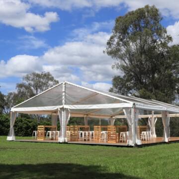 Marquee hire by Event Marquees | © Event Marquees